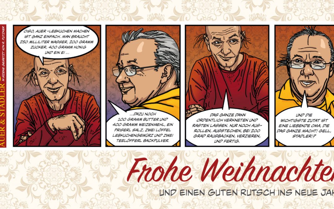 Lebkuchen-Rezept als Comic!