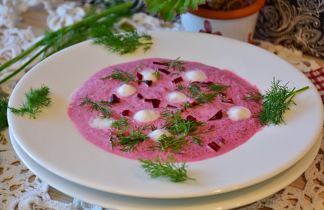 Kühlendes für die Hitzewelle 3 - kalter Borschtsch vegetarisch ...