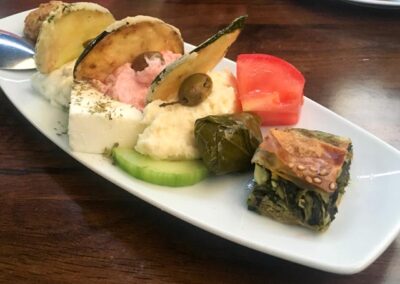 vegetarische Josefstadt - Vorspeisenplatte alles vegetarisch