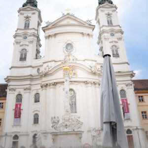 vegetarische Josefstadt - die Piaristenkirche