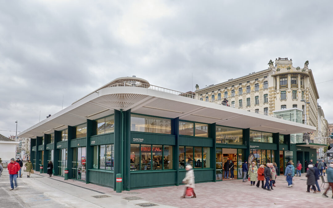 Der neue Marktraum am Naschmarkt