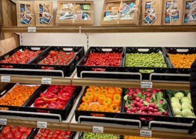 Marktraum - blün Gemüse