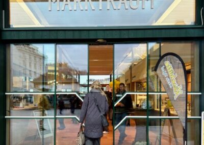 Marktraum - der Eingang